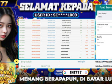 INI777 di Game Slot Mahjong Ways RP.4.750.000 LUNAS bukti-4