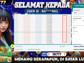 INI777 di Game Slot Mahjong Ways 2 RP.3.500.000 LUNAS bukti-29