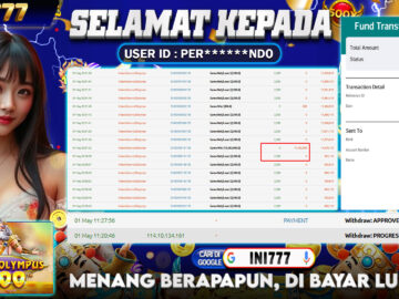 INI777 di Game Slot Gates of Olympus 1000 RP.10.000.000 LUNAS bukti-41